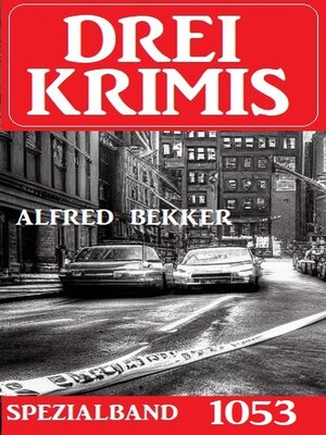 cover image of Drei Krimis Spezialband 1053